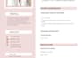 design a modern professional CV